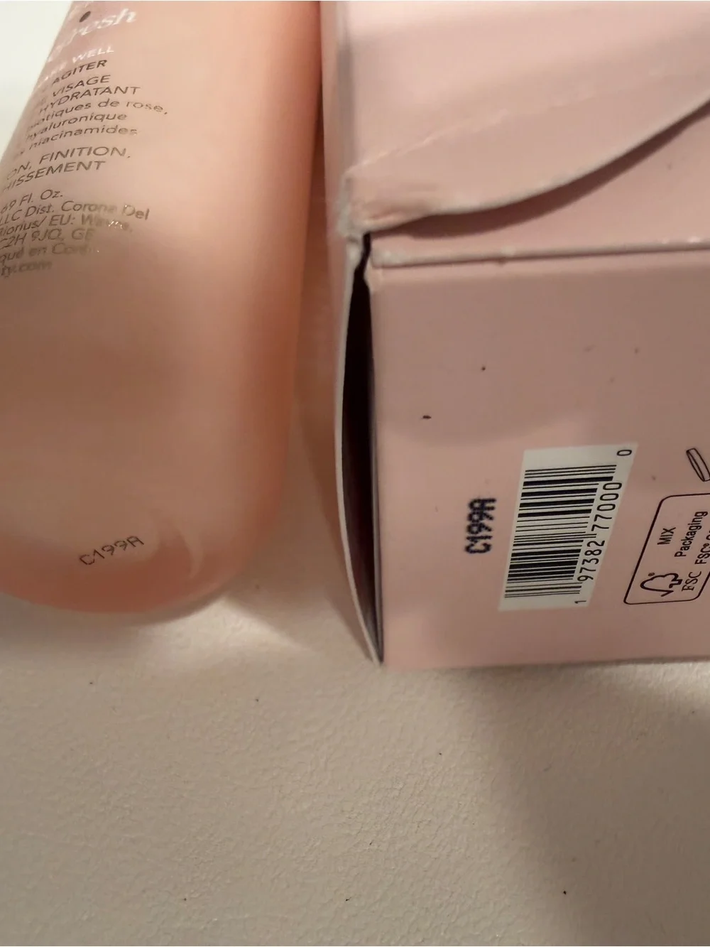 Polite Society French Rose Milk Moisturizing Glaze Mist 50ml